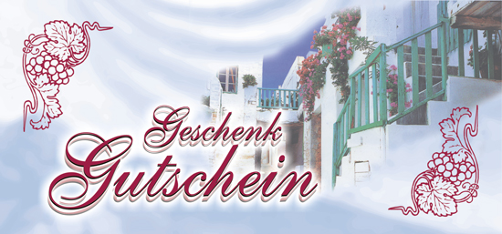 Ansicht Geschenkgutschein